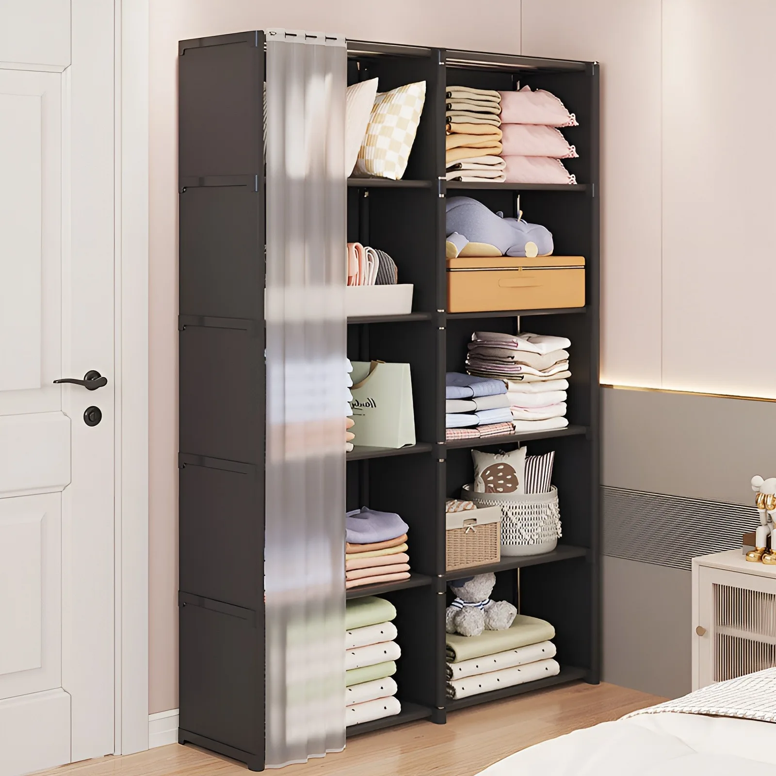 6-Layer Dustproof Wardrobe – High-Capacity Organizer - Image 4
